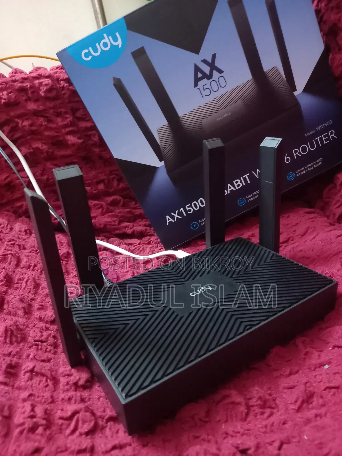 Cudy AX1500 Gigabit WiFi 6 Router