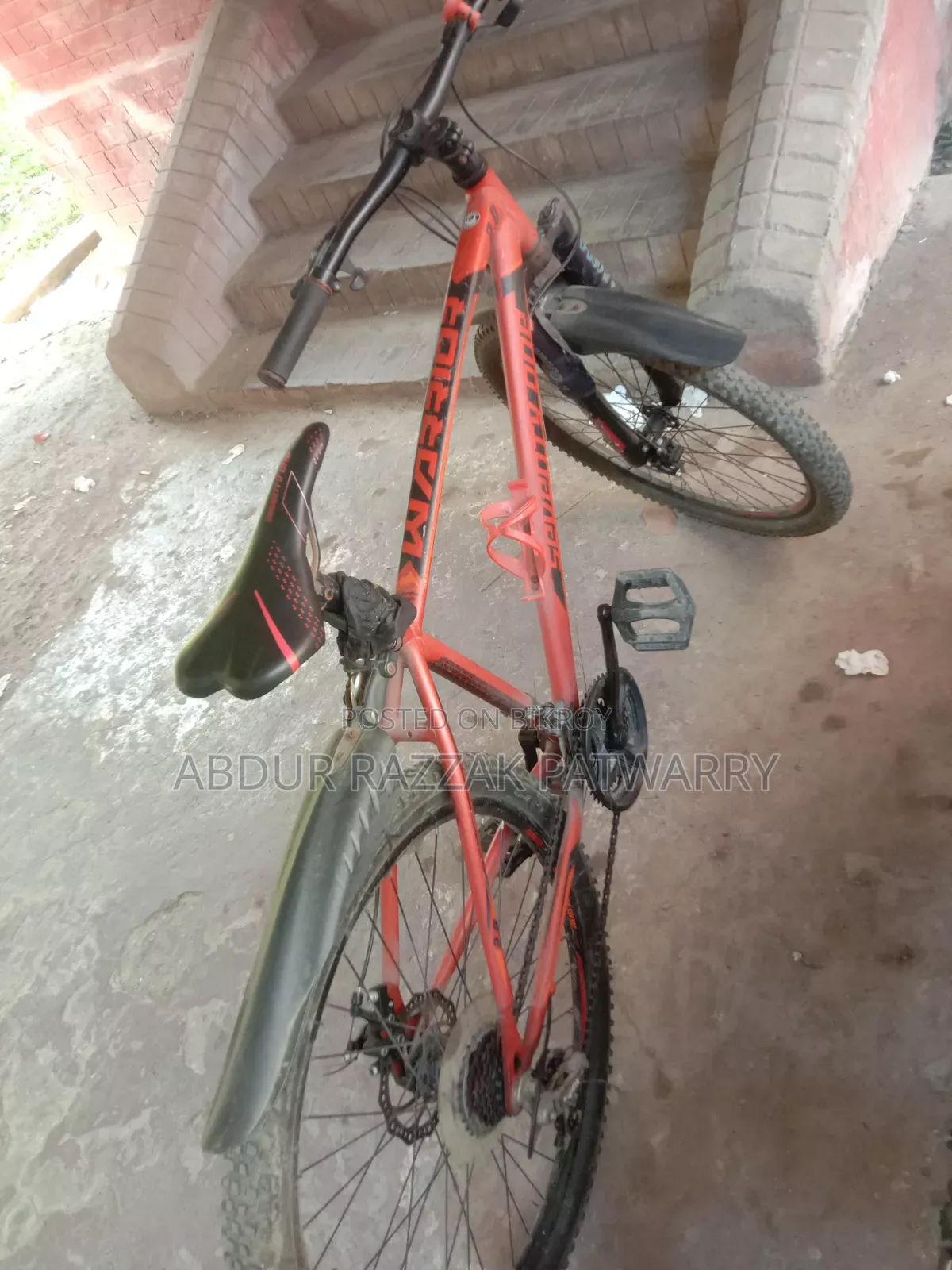 A Gear Bicycle of Red Coloured Will Be Sold