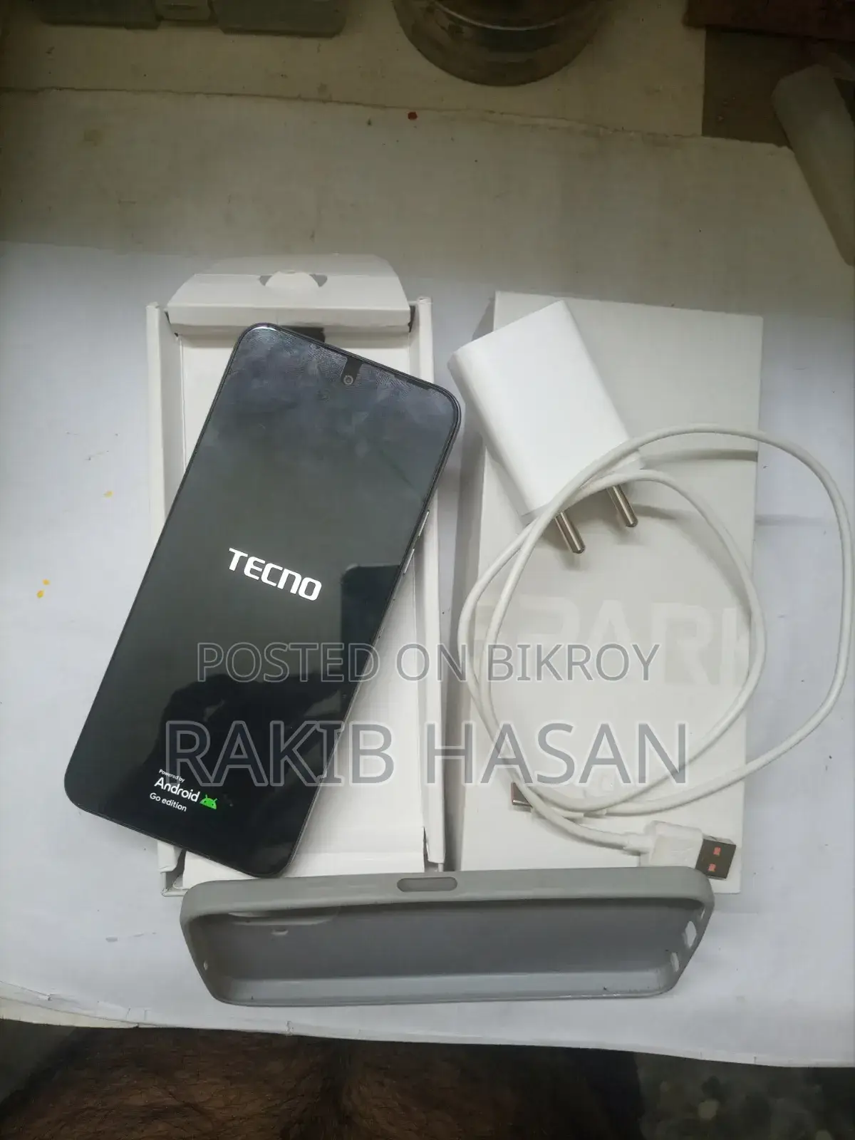 টেকনো স্পার্ক গো ২ ৬৪ জিবি সিলভার