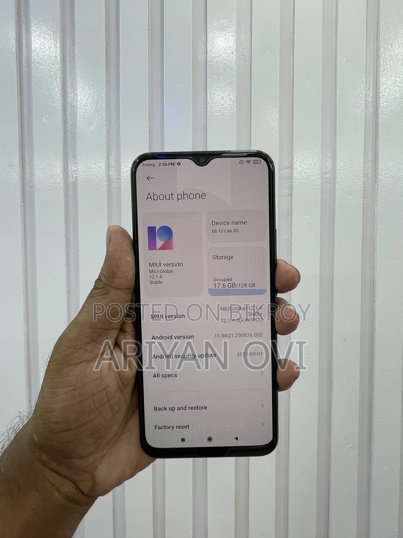 Xiaomi Mi 10T Lite 5G 128 GB Black
