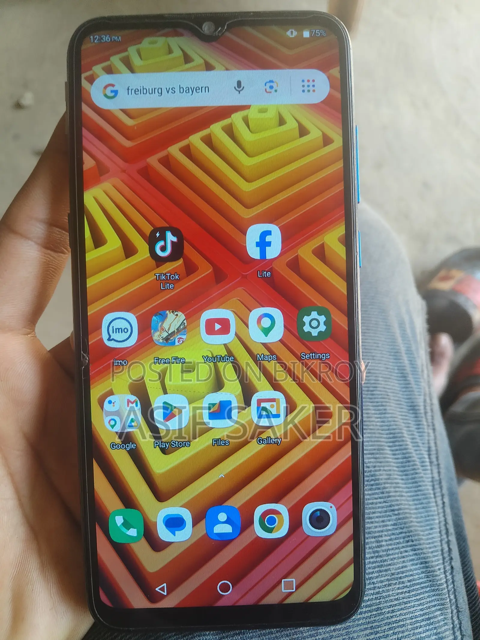 Symphony Z18 32 GB Yellow