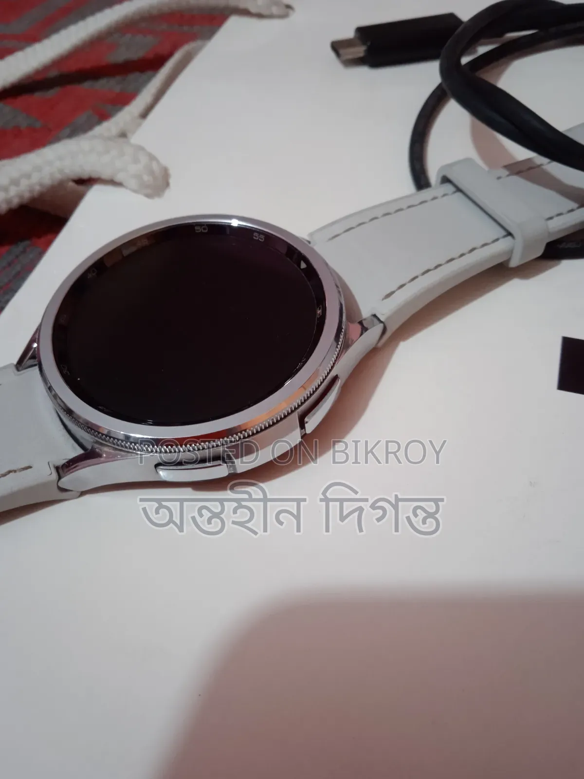 স্যামসাং ওয়াচ ৬ ক্লাসিক (৪৭মিমি)