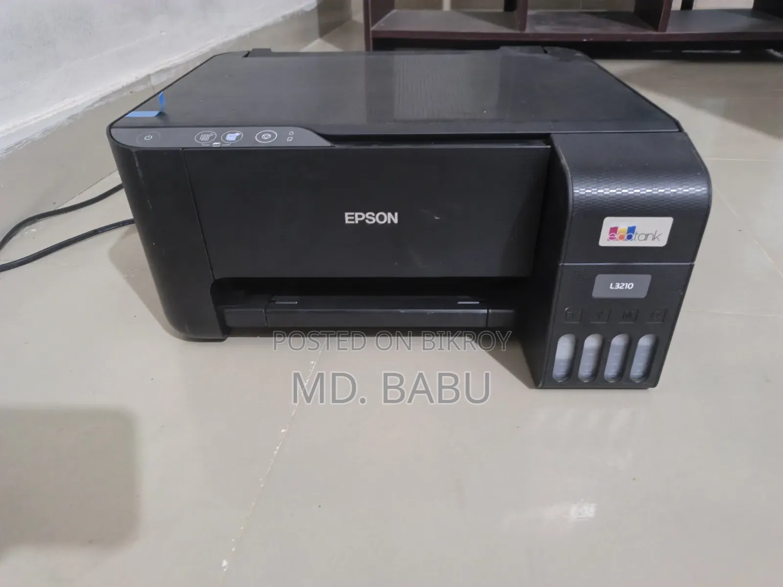 এপসন প্রিন্টার ৩২১০ একদম নতুন কন্ডিশন
