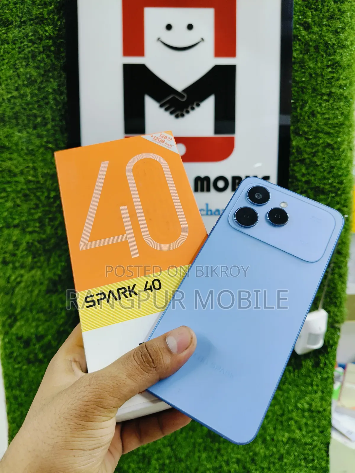 Tecno Spark 40 128 GB Blue