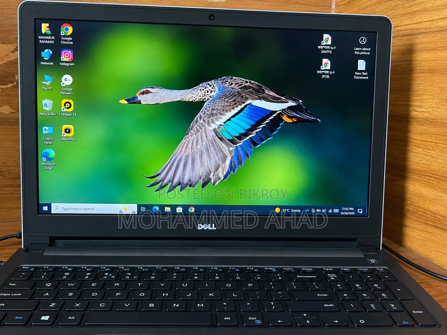 Laptop Dell Inspiron 5559 8GB Intel Core i3 HDD+SSD 1T
