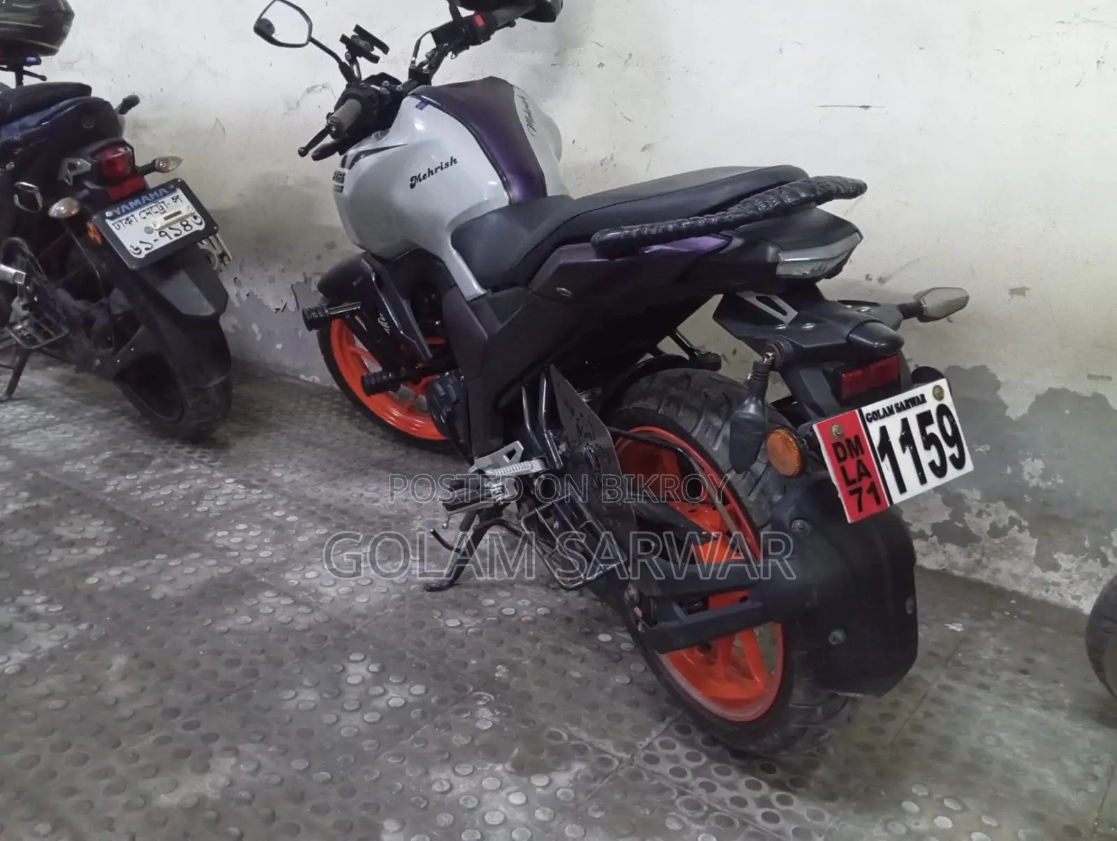 ইয়ামাহা এফজেডএস ভি৪ ২০২৫ গ্রে