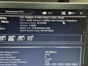 Desktop Computer 8GB AMD Ryzen 5 SSD 256GB