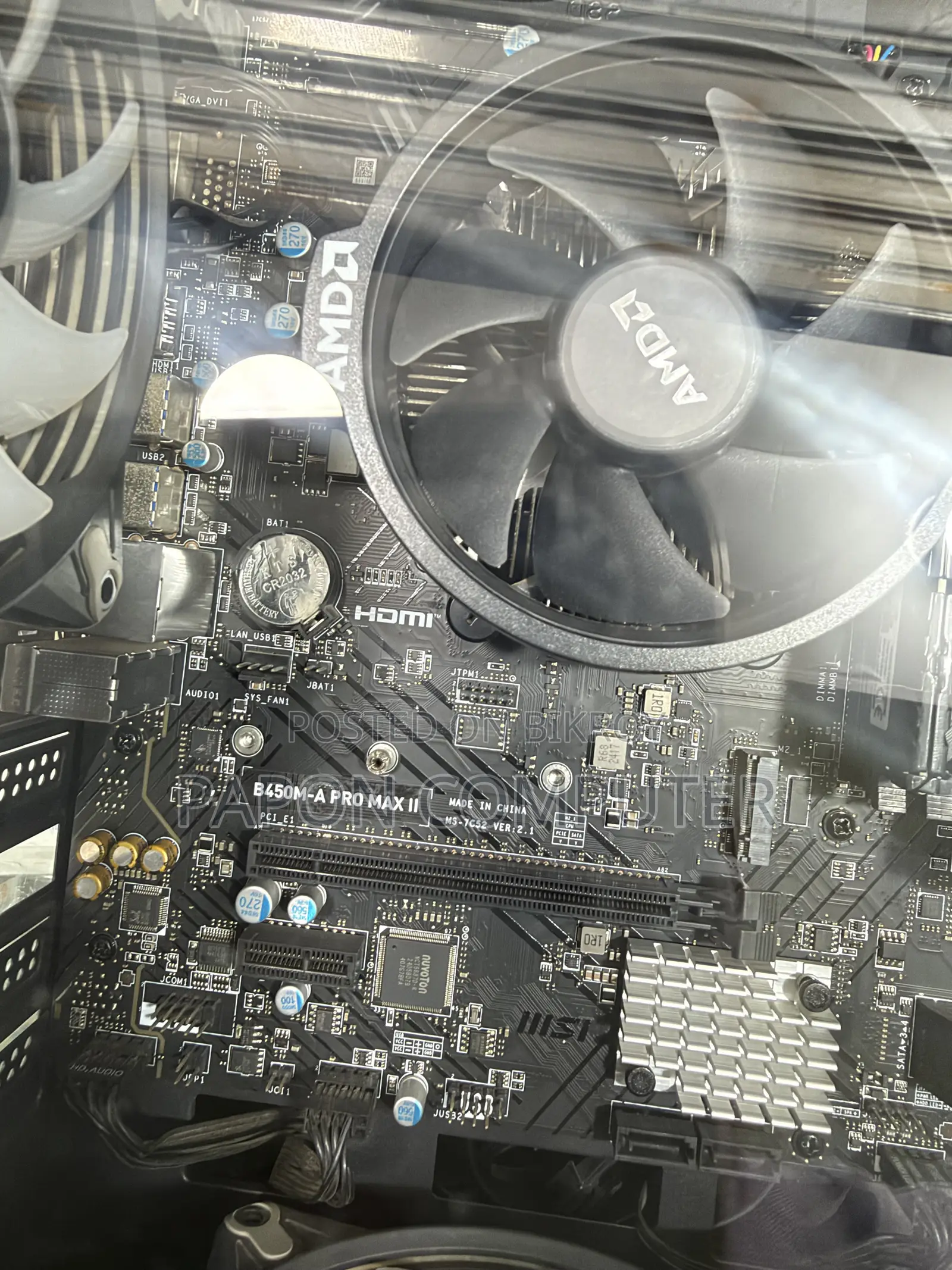 Desktop Computer 8GB AMD Ryzen 5 SSD 256GB