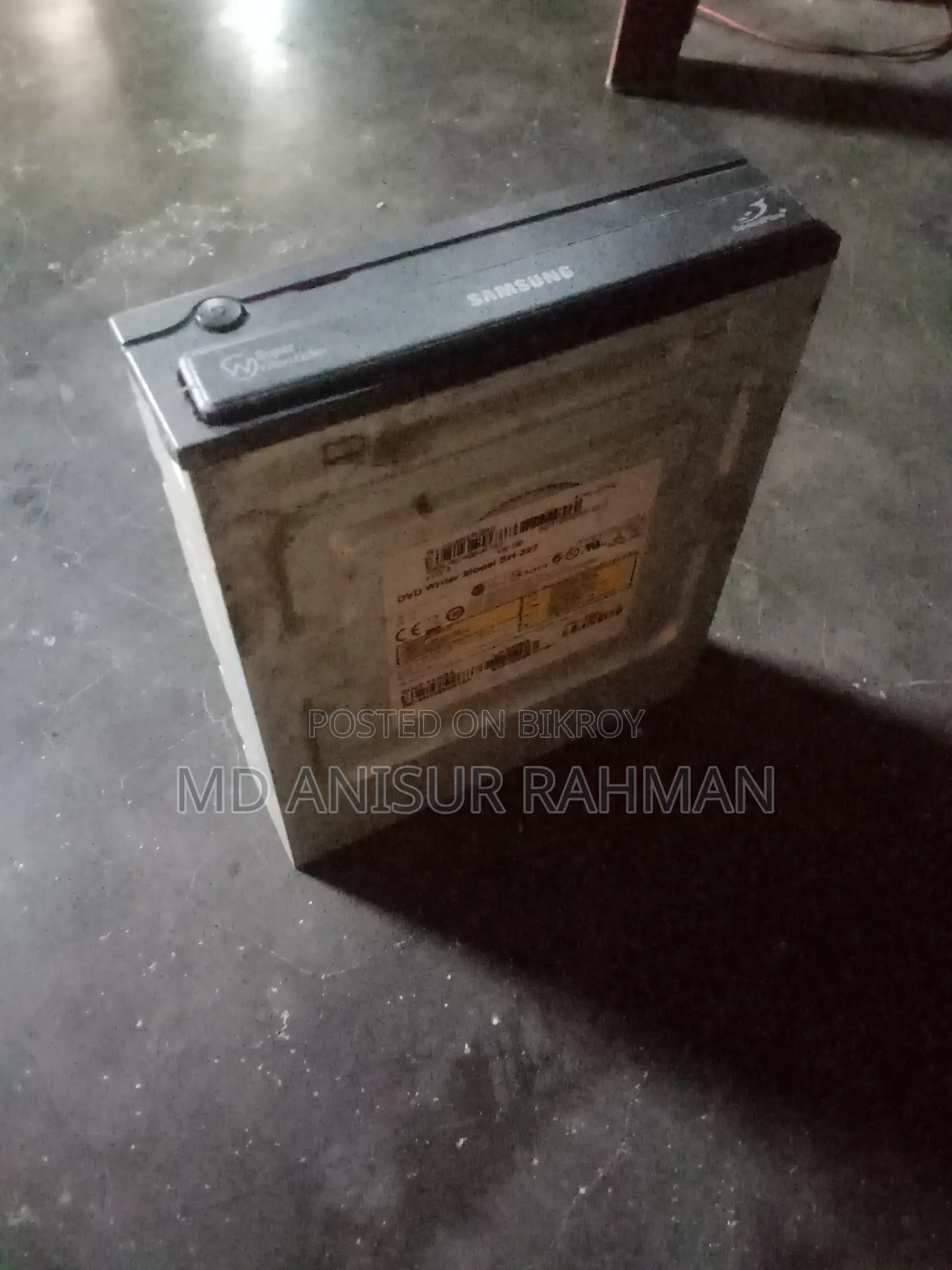 Samsung SH-222 DVD Writer 100% OK — SATA Cable সহ