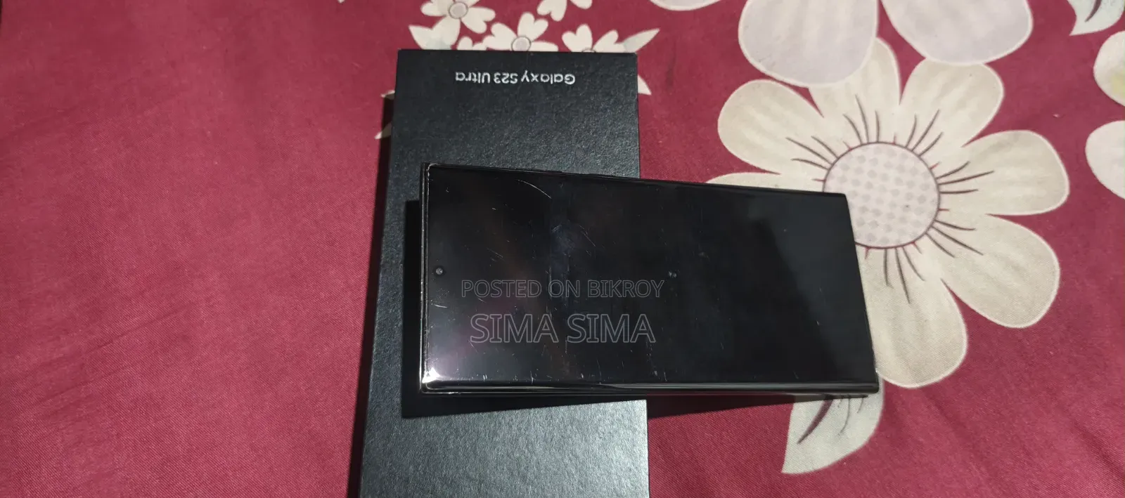 স্যামসাং গ্যালাক্সি এস২৩ আল্ট্রা ৫১২ জিবি কালো
