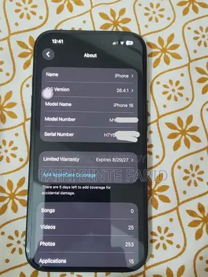 Apple iPhone 16 128 GB Black