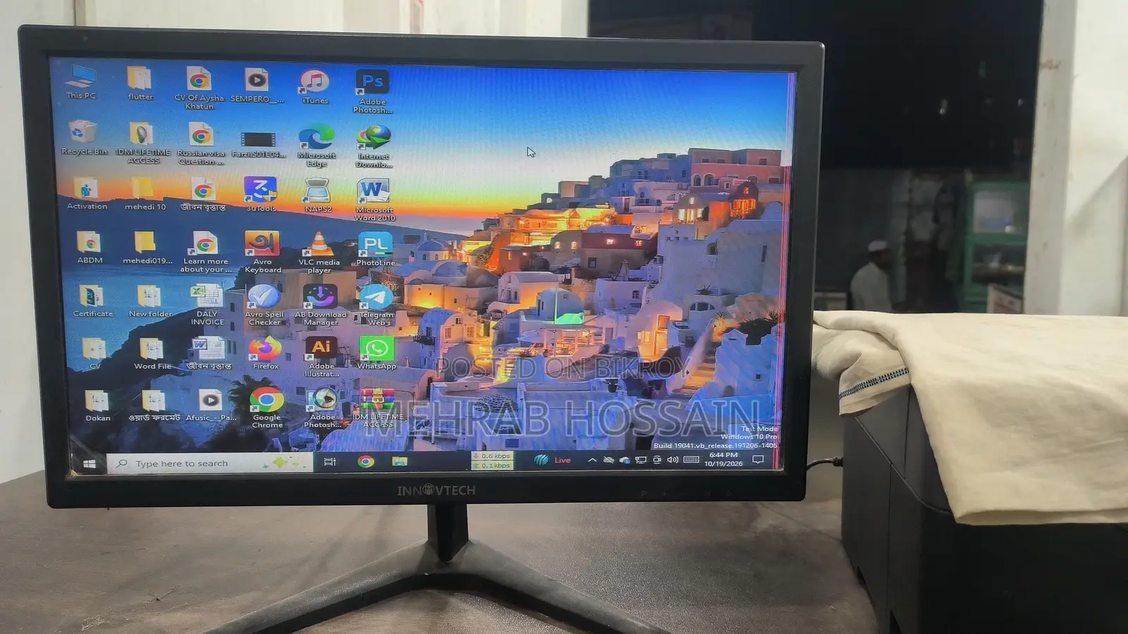 Desktop Computer Asus 4GB Intel Core i5 SSD 256GB