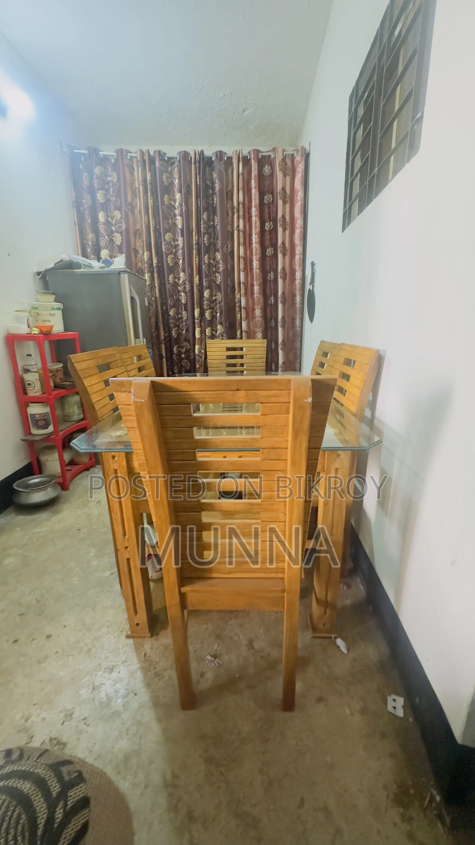 সেগুন কাঠের প্রিমিয়াম ডাইনিং টেবিল