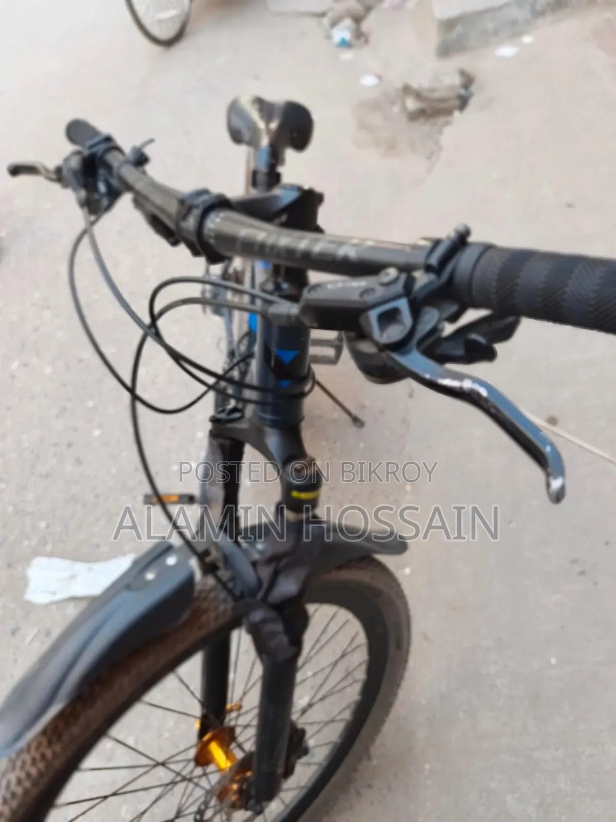 Brand FOXTER, Aluminum Body, Gear 3/8, Wheel 26, Oil Brake