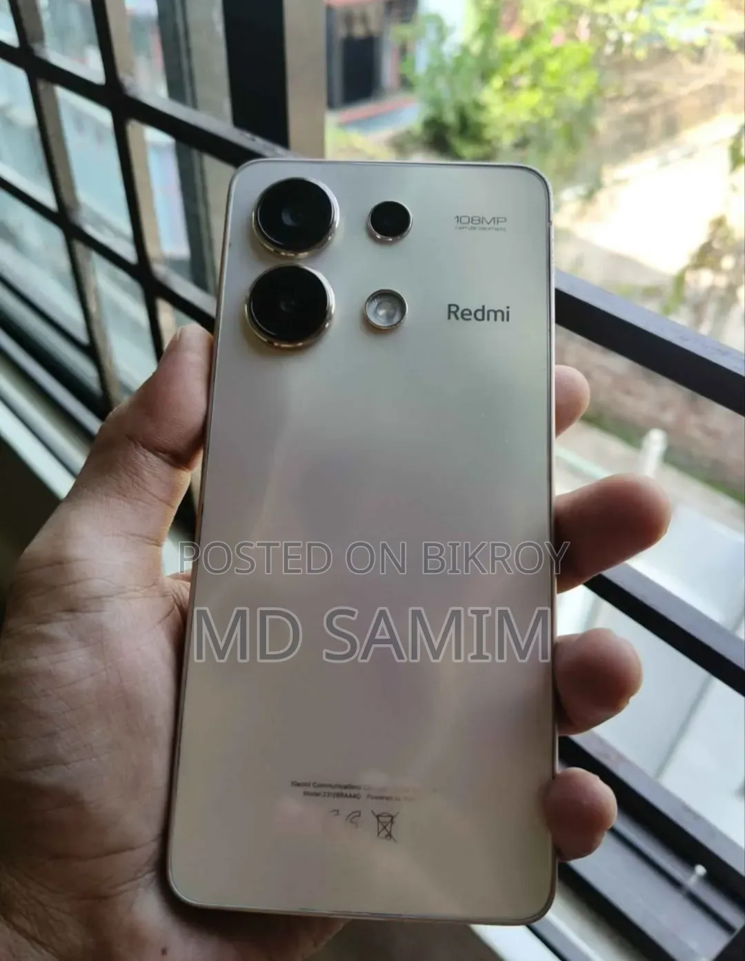 New Xiaomi Redmi Note 13 256 GB Rose Gold