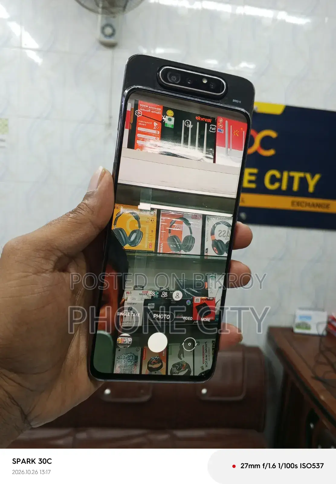 Samsung Galaxy A80 128 GB Black