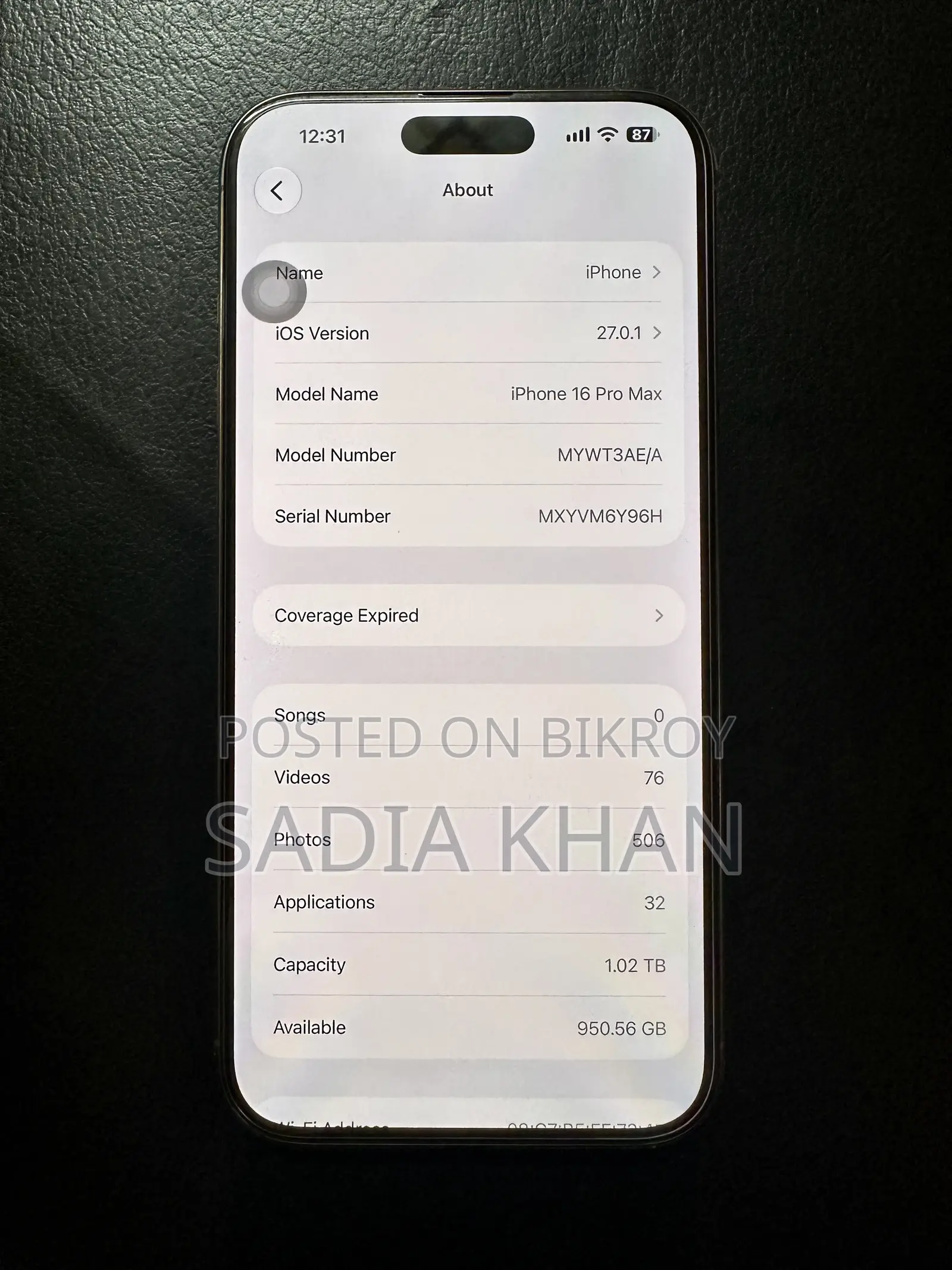 New Apple iPhone 16 Pro Max 1 TB