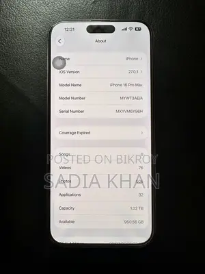 New Apple iPhone 16 Pro Max 1 TB