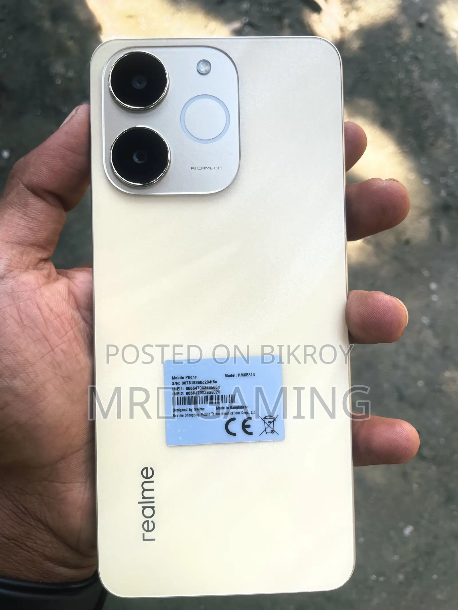 Realme Note 70 64 GB Gold