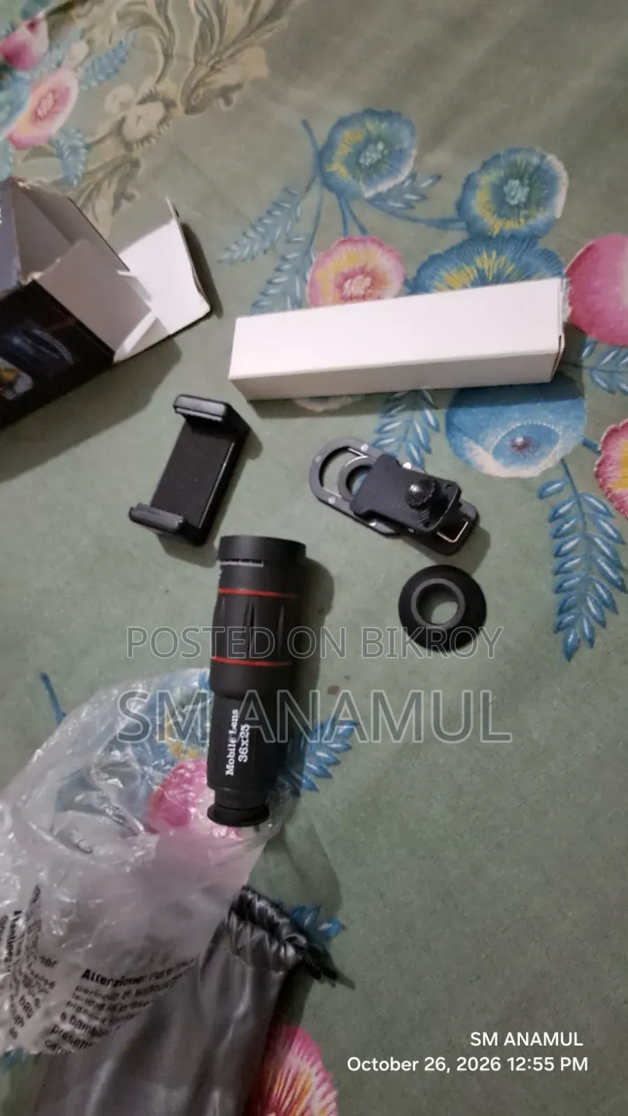 জুম ৩৬*২৫ মোবাইল ফোন টেলিস্কোপ
