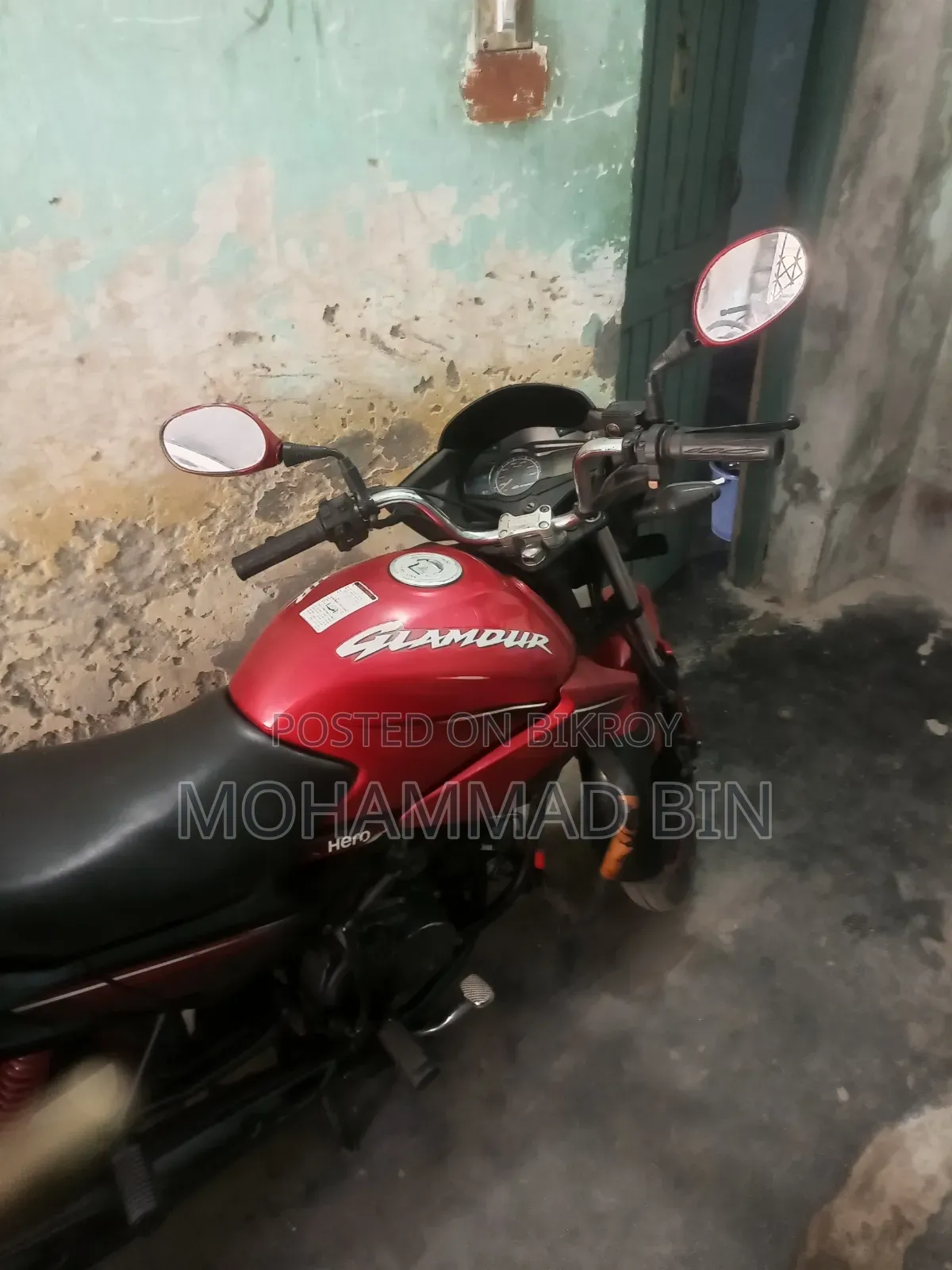 হিরো গ্ল্যামার এক্স ১২৫ ২০১৭ রেড