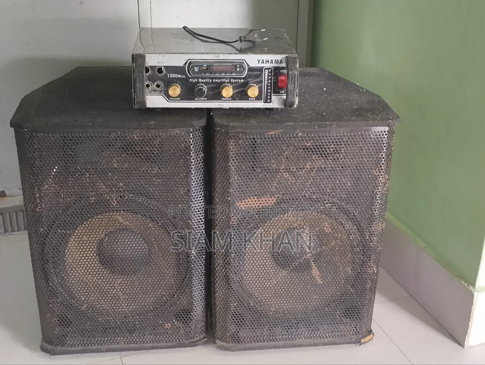 Speaker 12 inch 2 Ta JBL SPEAKER With Amplifier