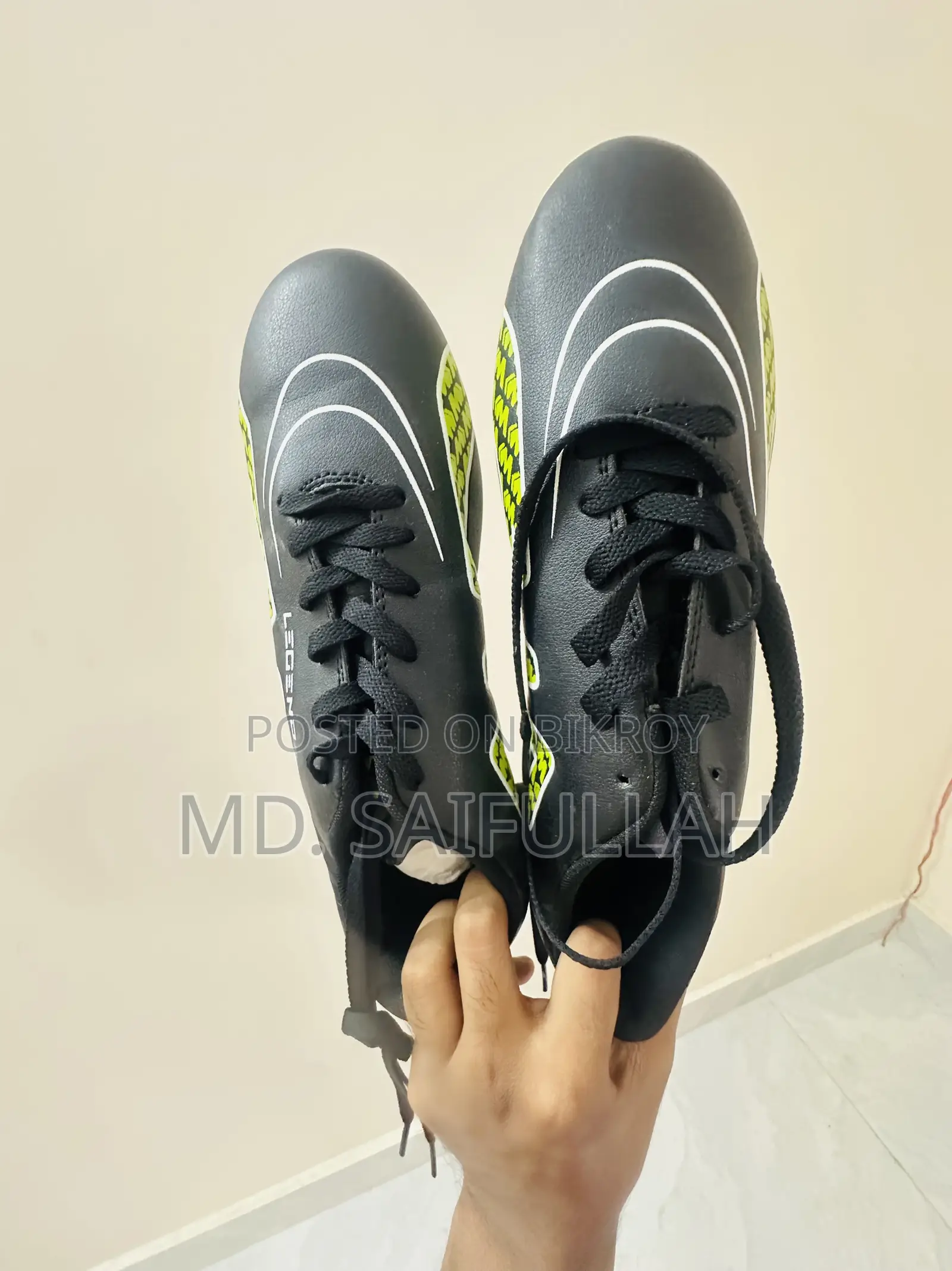 Football boots. Never used for a single day. Brand new