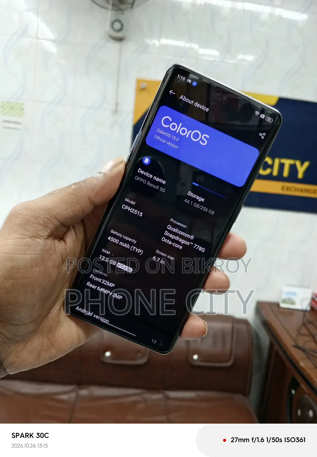 Oppo Reno9 Pro 256 GB Rose Gold