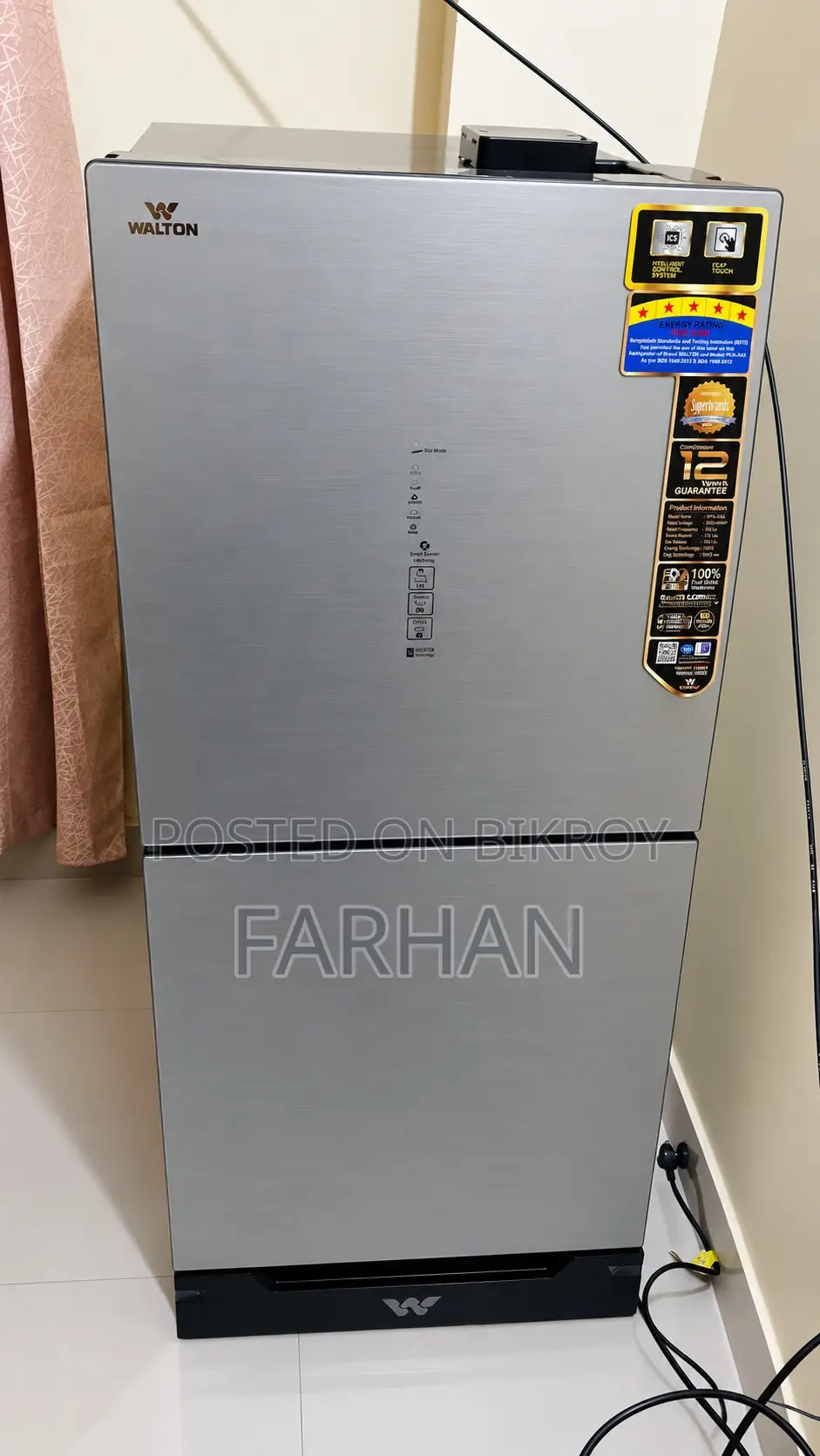 Walton Refrigerator | WFA-2A3-GDEL-SC