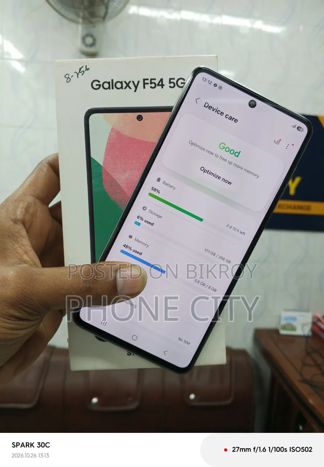 Samsung Galaxy F54 256 GB Rose Gold
