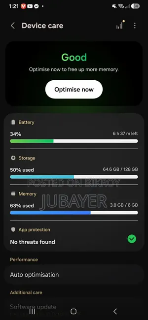 Samsung Galaxy A15 5G 128 GB Blue