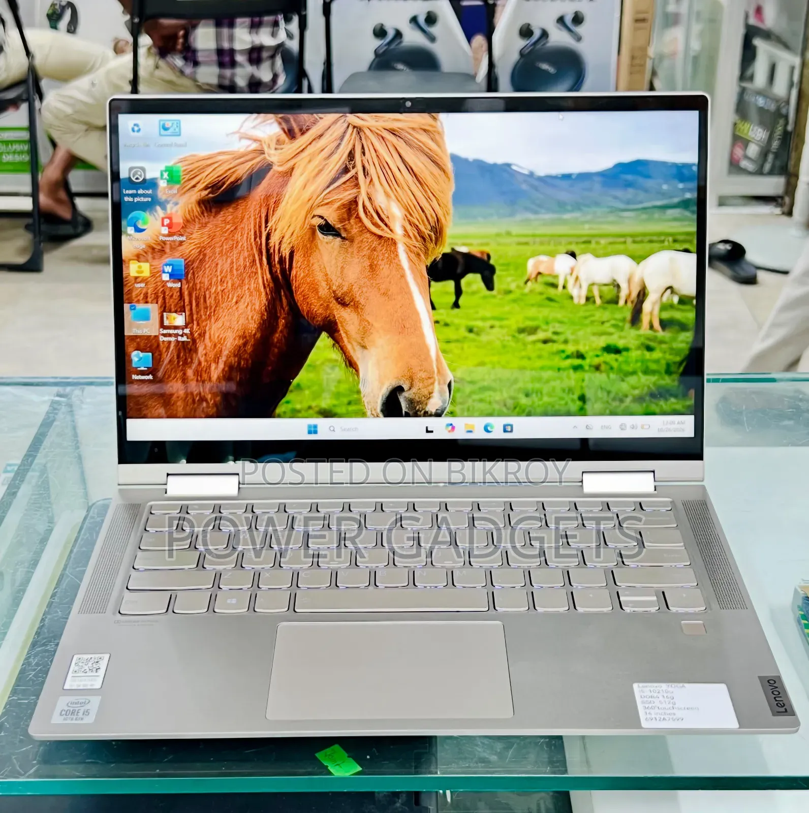 ল্যাপটপ লেনোভো যোগা C740 ১৬জিবি ইন্টেল কোর i5 এসএসডি ৫১২জিবি