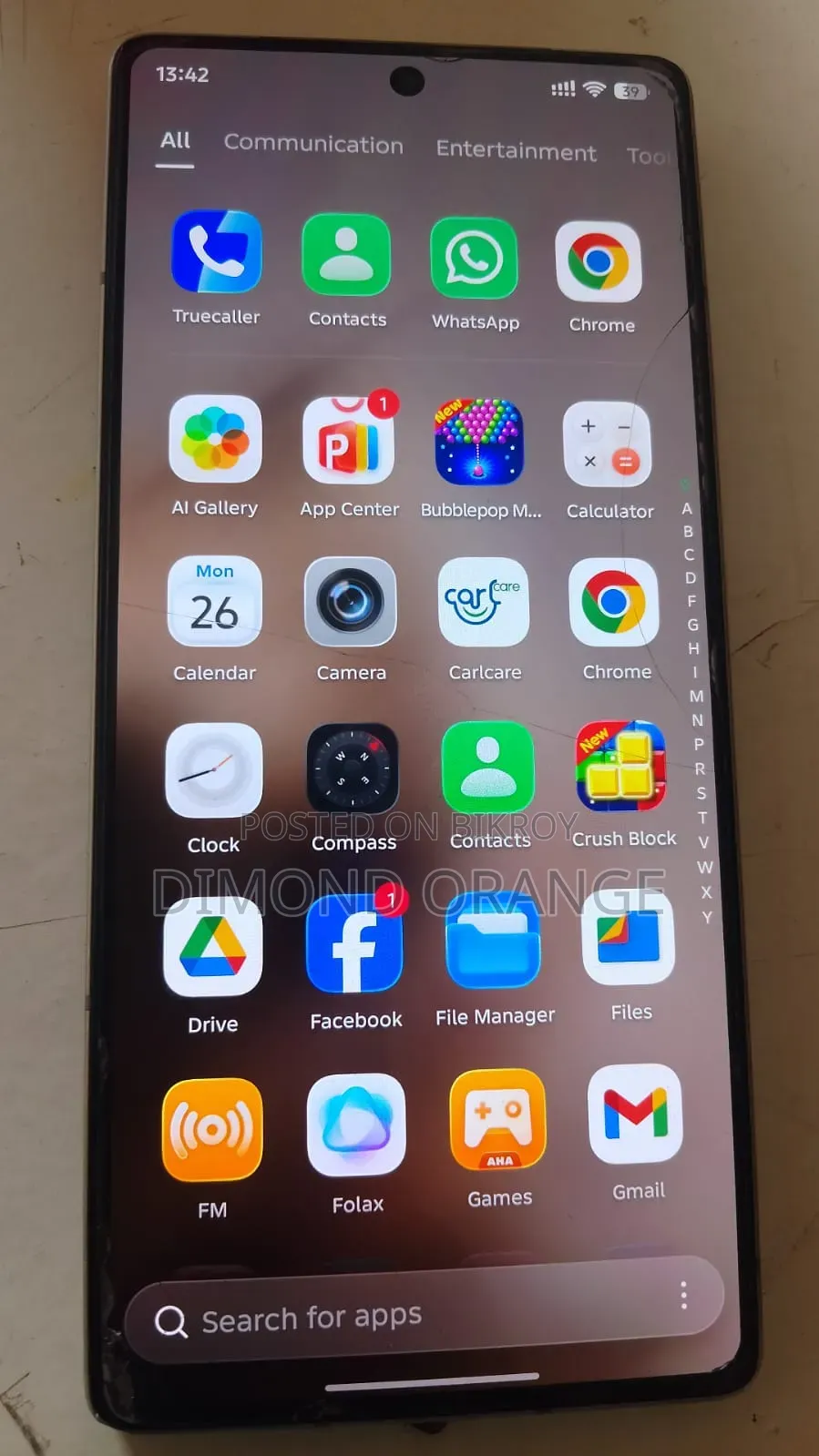 Infinix Hot 50 256 GB Bronze
