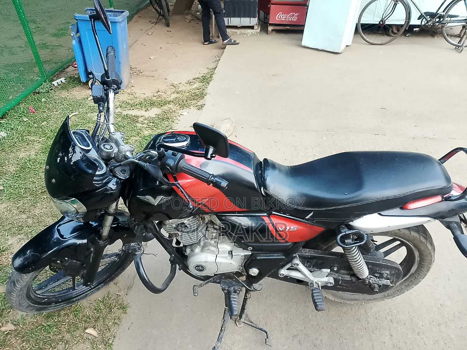 Bajaj V15 2019 Red