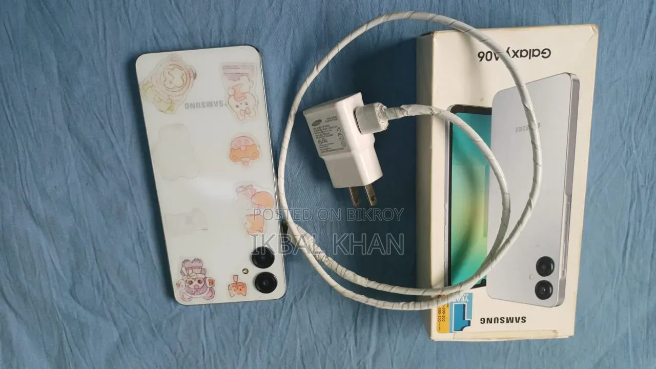 Samsung Galaxy A06 64 GB White