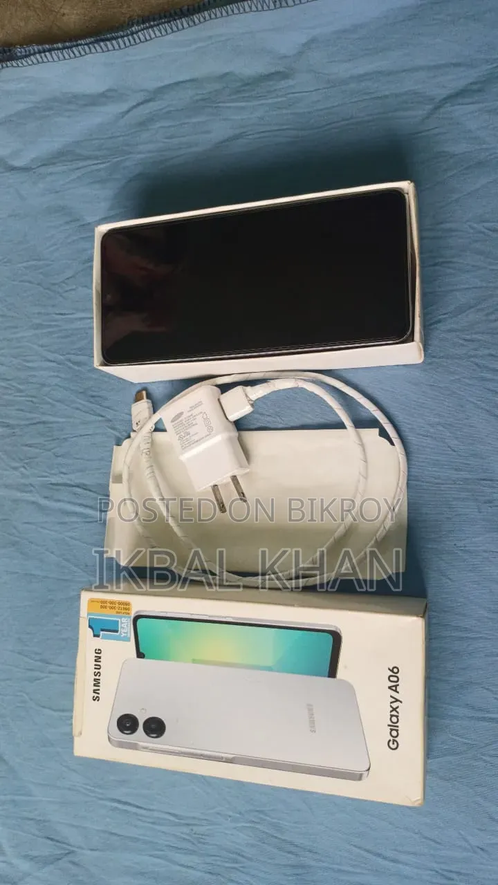 Samsung Galaxy A06 64 GB White