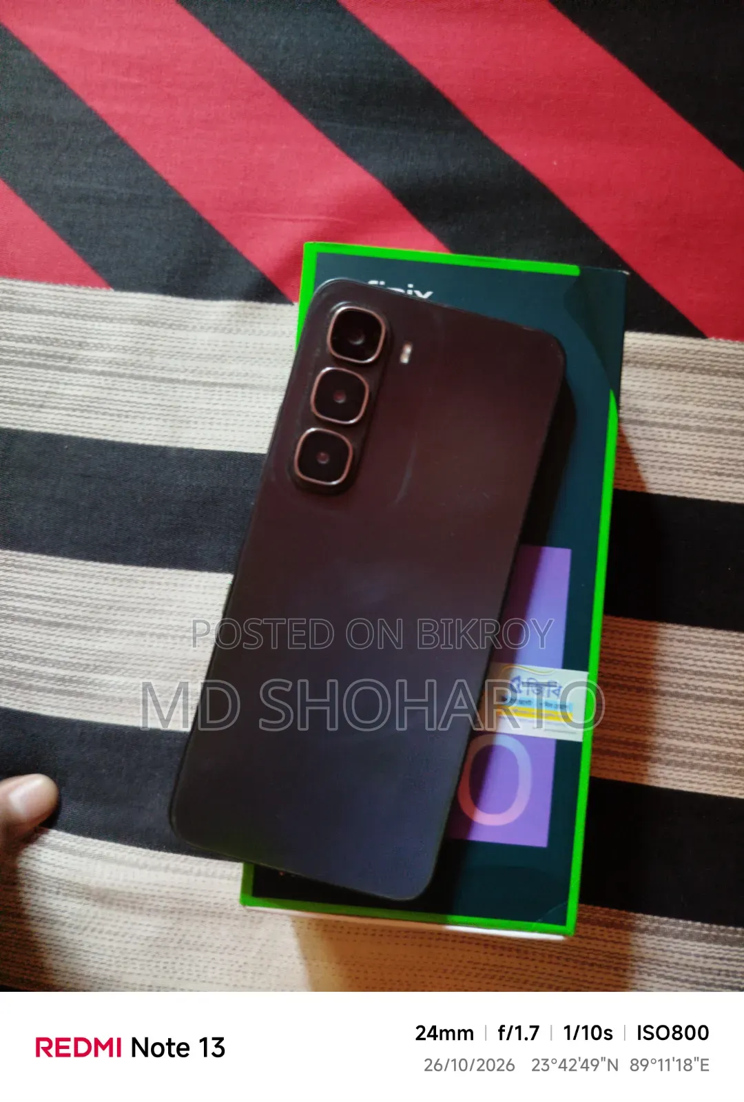 Infinix Hot 60i 128 GB Black