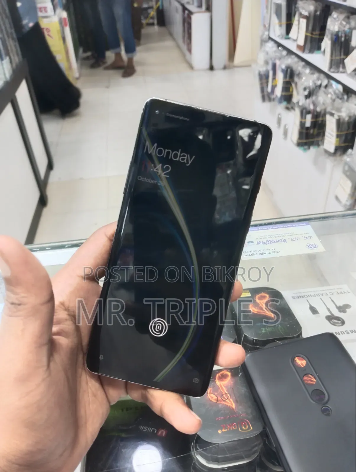 New OnePlus 8 128 GB Black