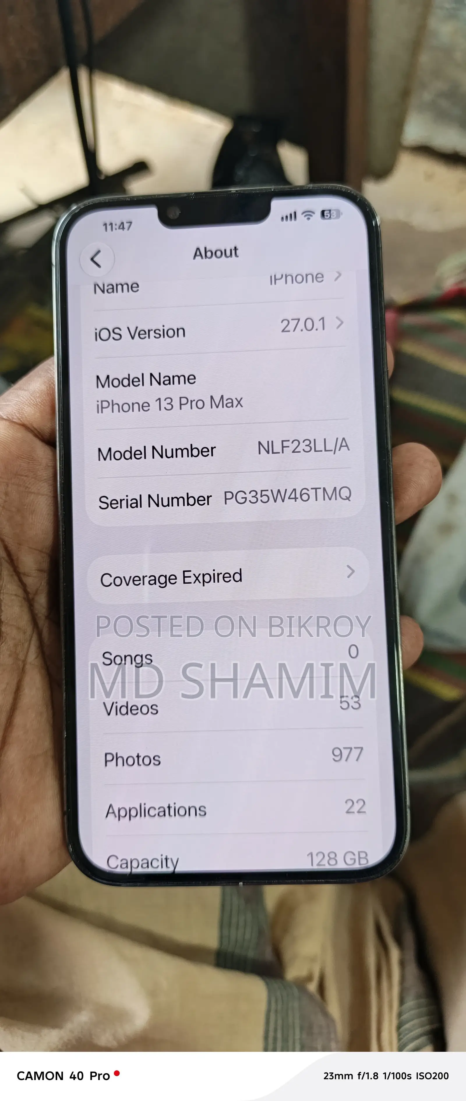 Apple iPhone 13 Pro Max 128 GB Black