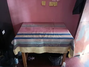 A wooden table for sale