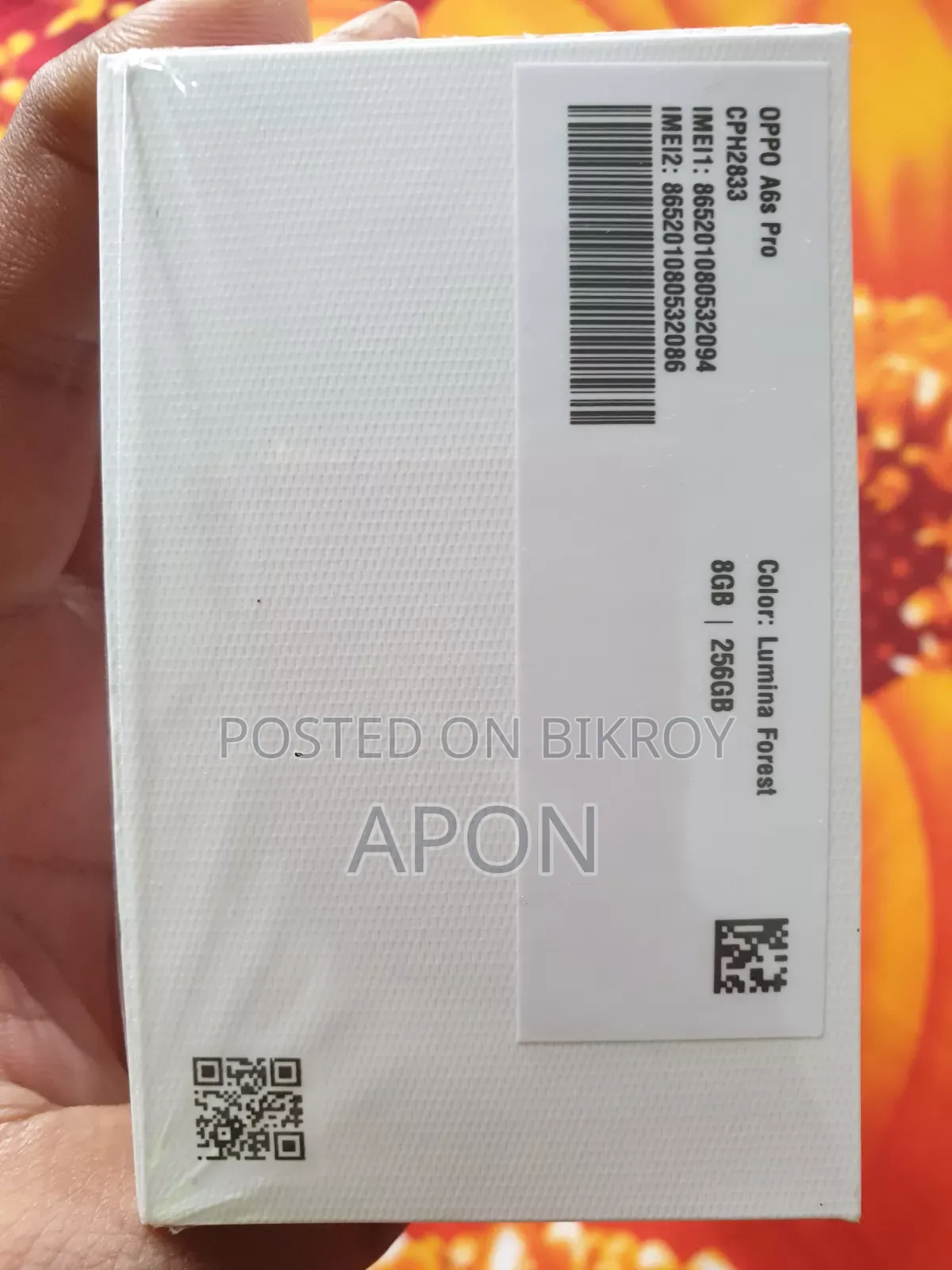 Oppo A6s Pro 256 GB Silver