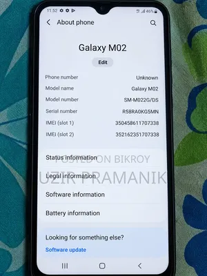 Samsung Galaxy M02 32 GB Black