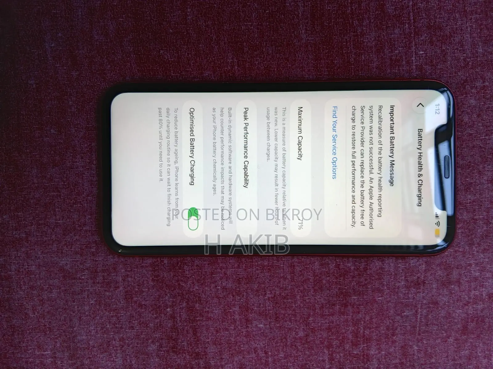 Apple iPhone 11 128 GB Red