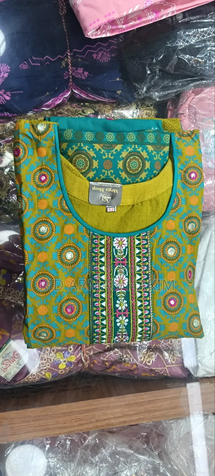 Premium Embroidery & Digital Print Three-Piece | Size 36-46