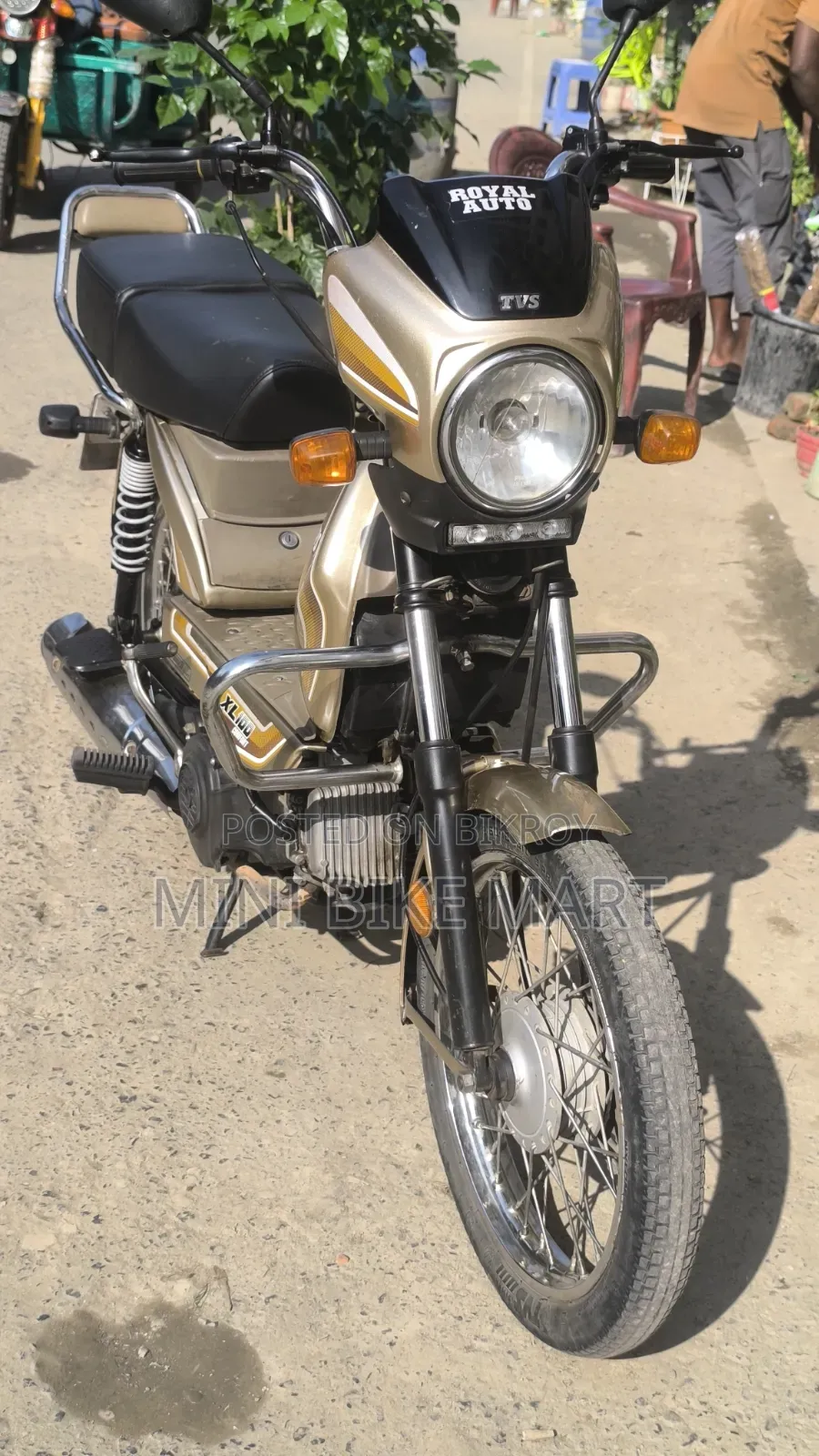 টিভিএস এক্সএল ১০০ কমফোর্ট ২০২২ সিলভার