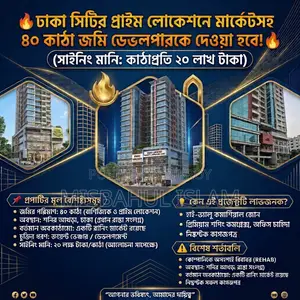 ২০টি বেডরুমের অ্যাপার্টমেন্ট শনির আখড়া মূল সড়কে, যাত্রাবাড়ী বিক্রয়ের জন্য