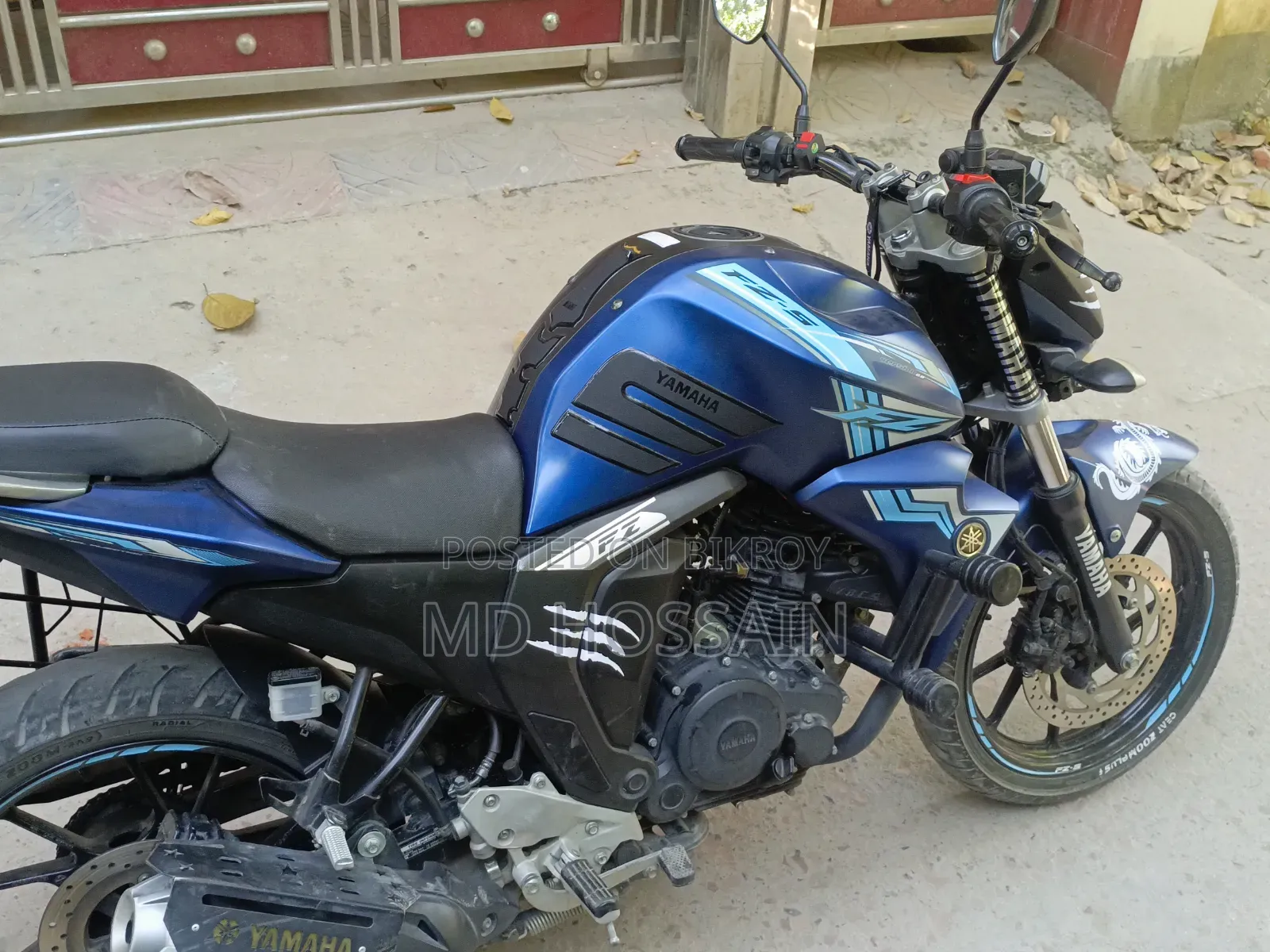 Yamaha FZS V2 2025 Blue