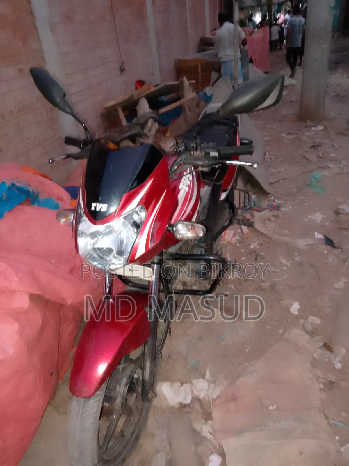TVS Metro 2019 Red