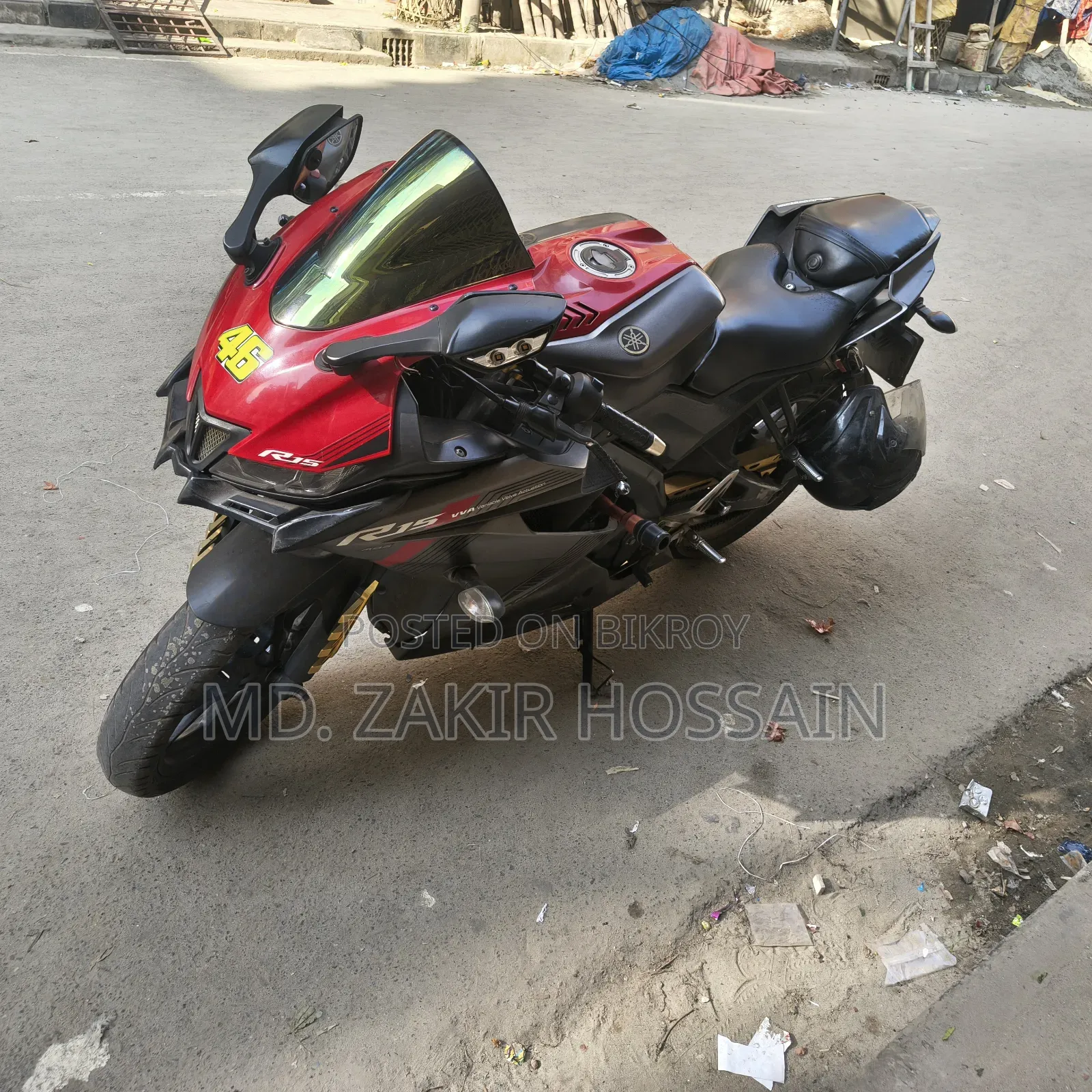 ইয়ামাহা আর১৫ ভি৩ ২০১৯ গ্রে