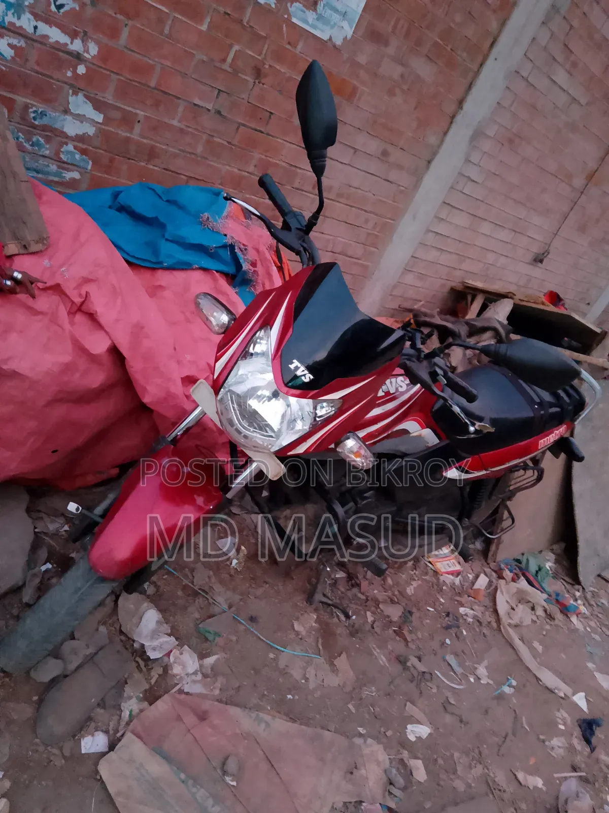 TVS Metro 2019 Red